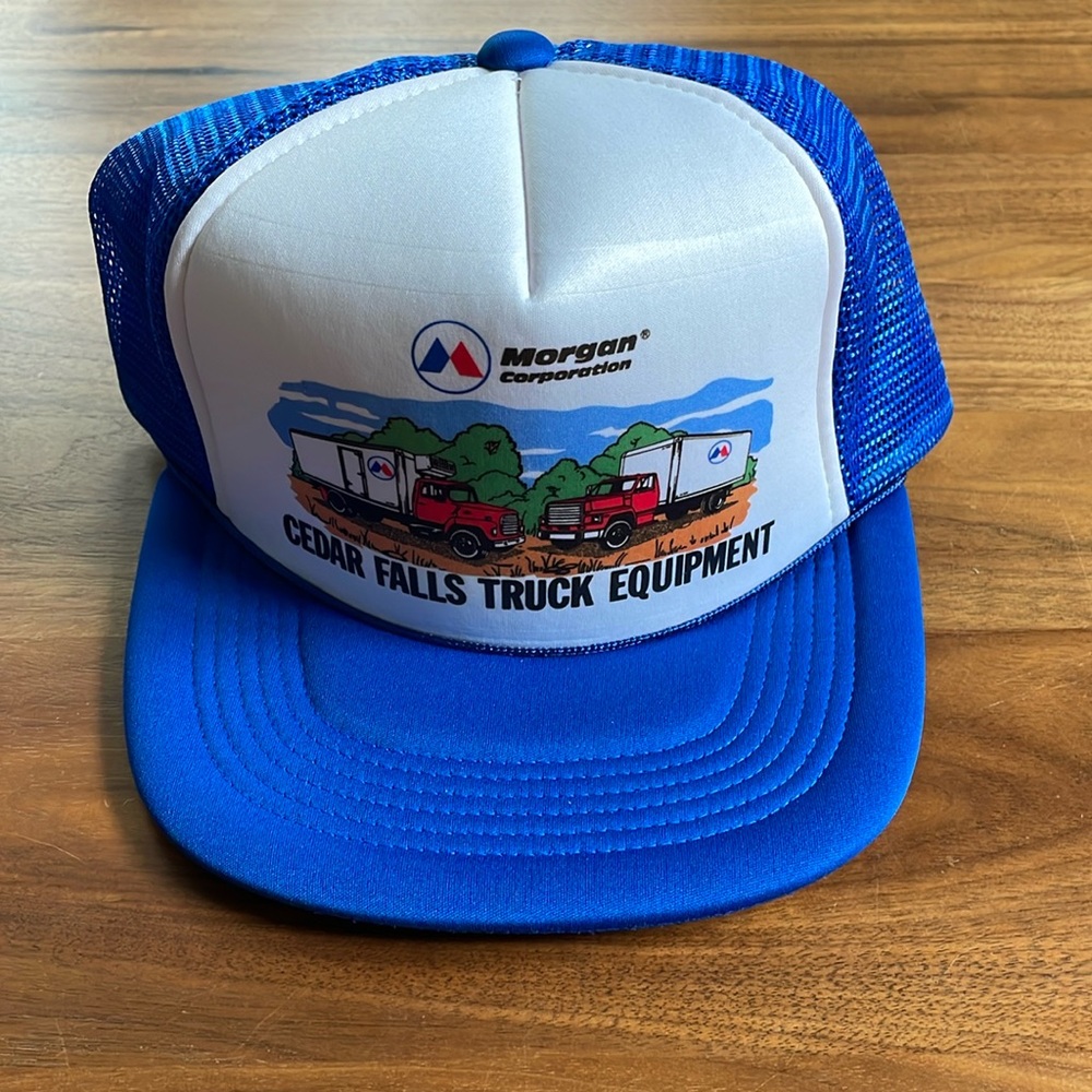 Vintage Trucker Hat - Cedar Falls Truck Equipment - Morgan Corporation